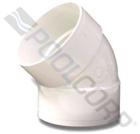 3" PVC 45^ DRAIN NDS