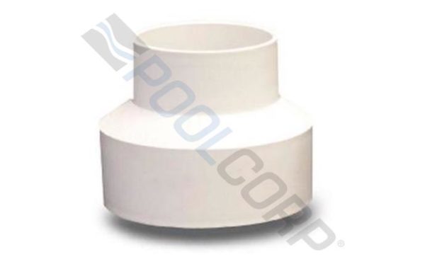 3"x4" PVC RED COUPLING NDS