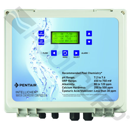 W/ CHLORINE/ACID TANKS & PUMPS