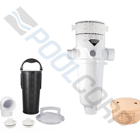 DEBRIS CANISTER W/ BEIGE LID