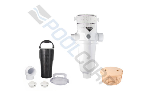 DEBRIS CANISTER W/ BEIGE LID