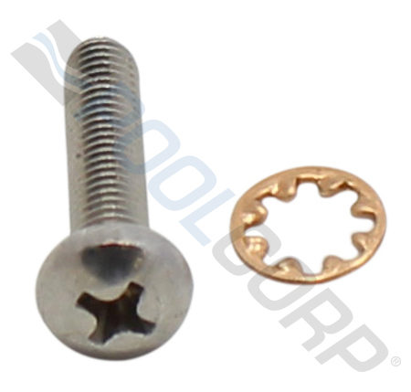 PAN HEAD SCREW W/ STAR WASHER