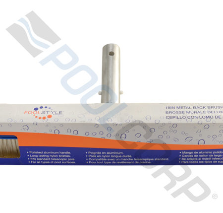 18" ALUM BACK NYLON BRUSH