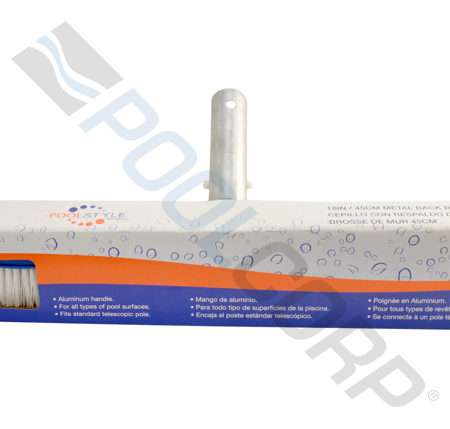 18" ALUM BACK POLY BRUSH