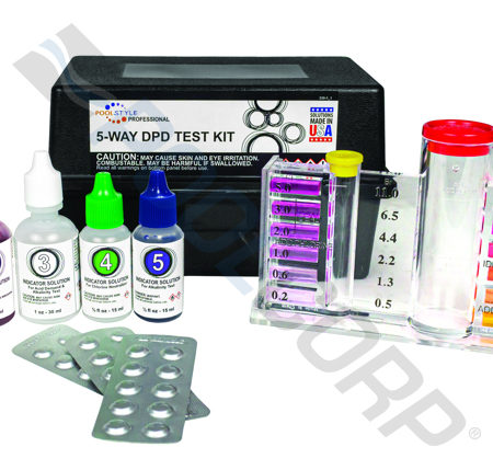 5-WAY DPD TEST KIT W/ CASE