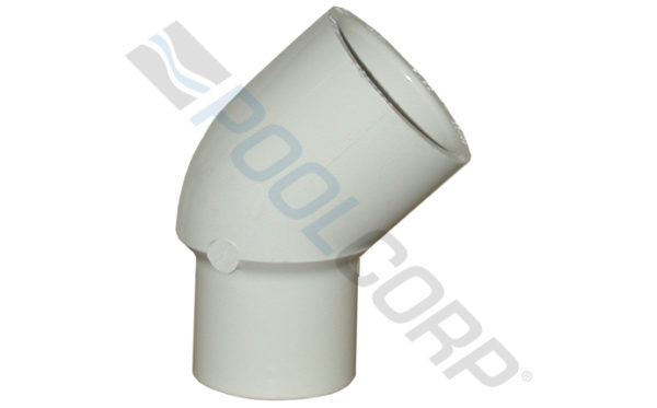 SCH40 PVC STREET 45^ ELL
