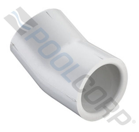 SCH40 PVC 22.5^ ELL