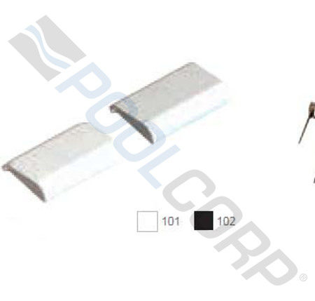 FLAP KIT W/SPRINGS BLACK