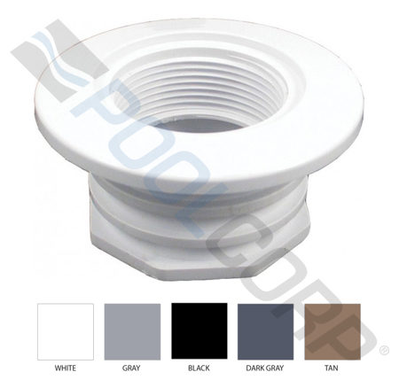 WHITE GUNITE WALL FITTING