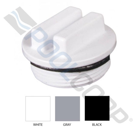 WHITE PLUG W/ ORING