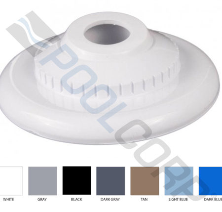 GRY FLANGED EYEBALL FITTING