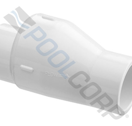 PVC CHECK VALVE W/ .5# SPRING