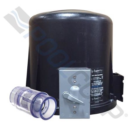 QUIET SPA BLOWER W/ SWITCH